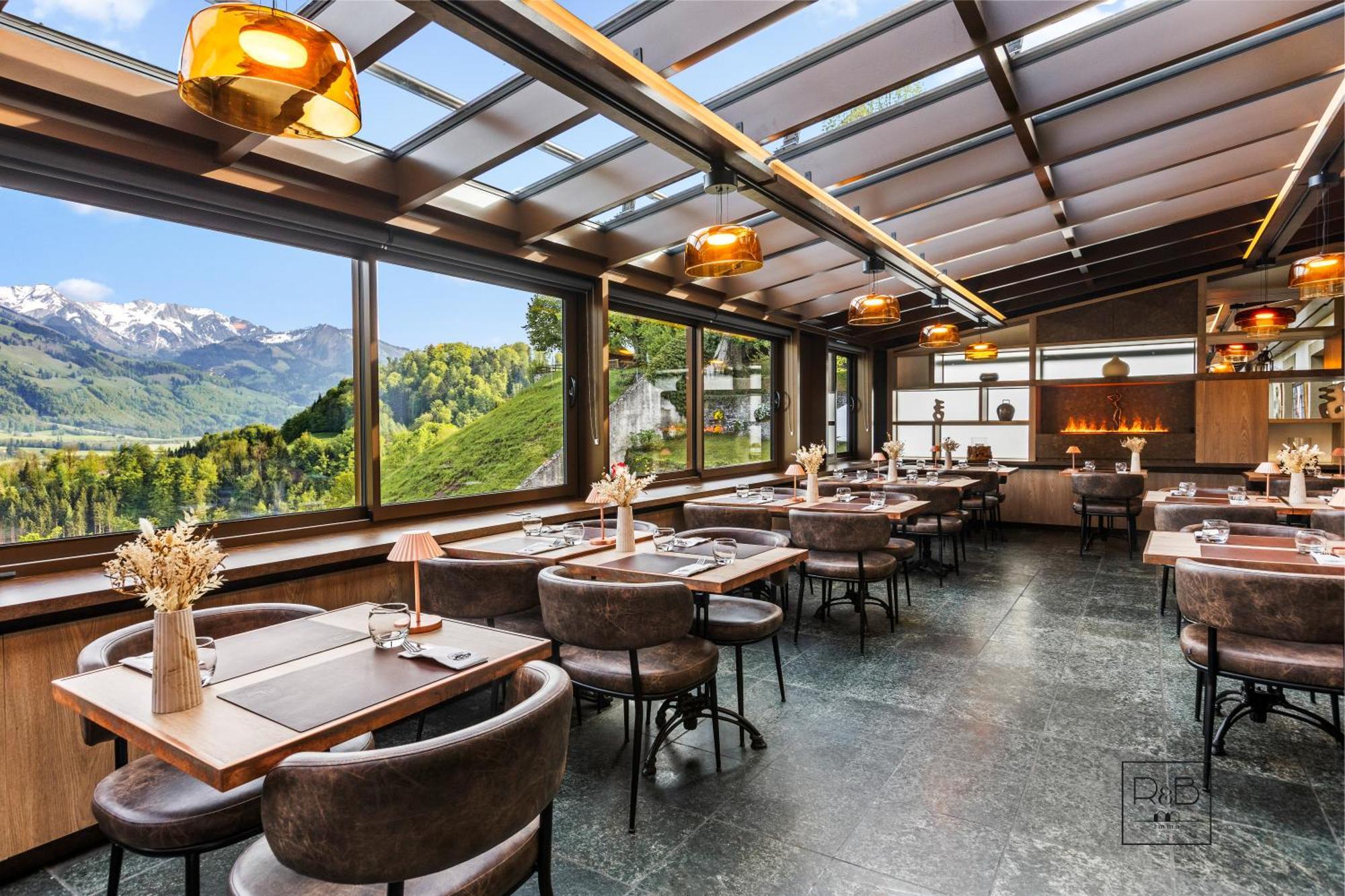 Le Saint Georges Otel Gruyeres Dış mekan fotoğraf