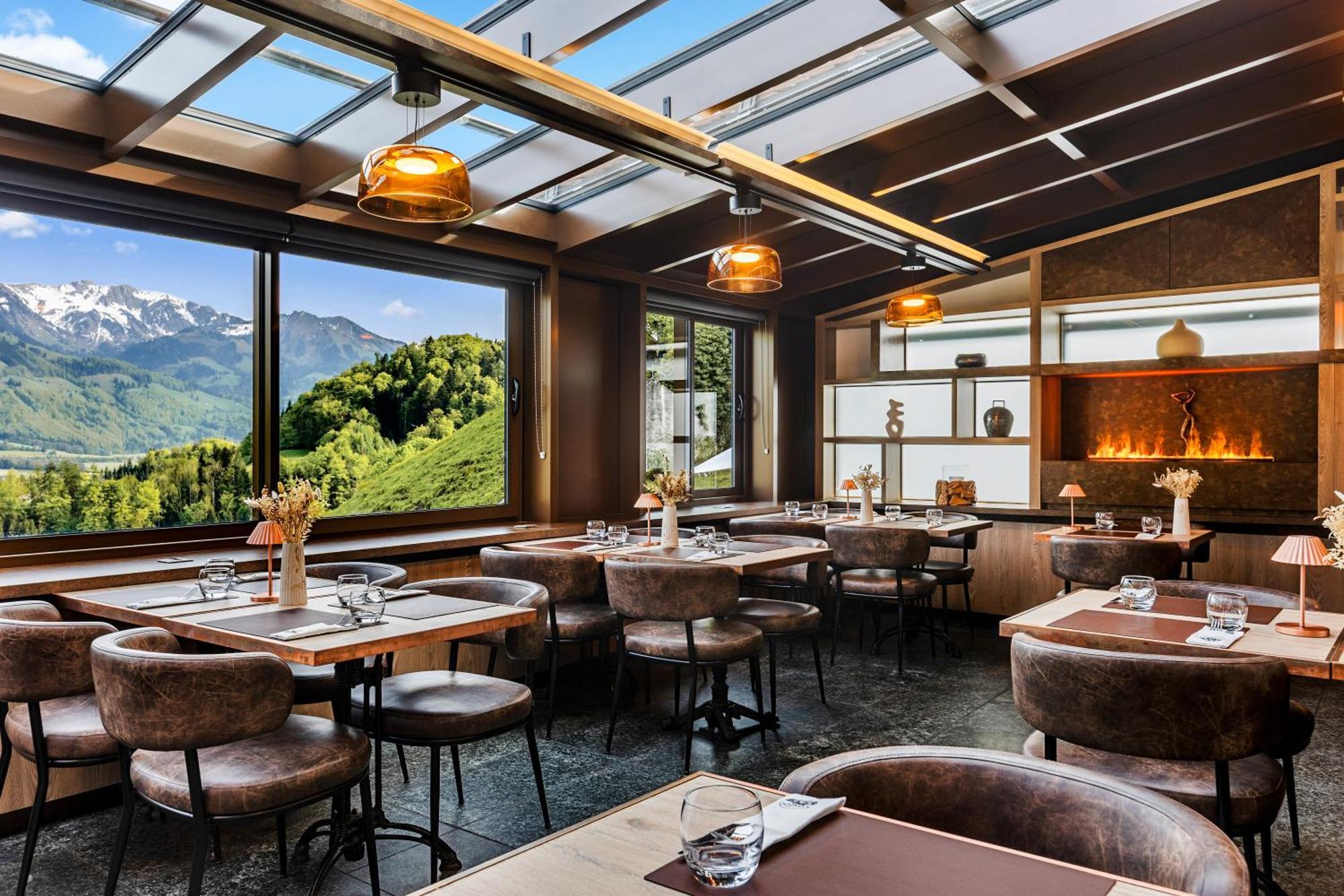 Le Saint Georges Otel Gruyeres Dış mekan fotoğraf